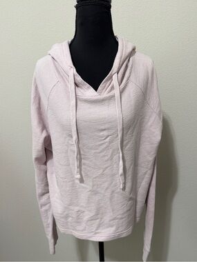 Mono B Light Blush Hooded Pullover Sweatshirt B2